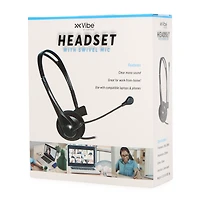Work Headset W/ Swivel Mic