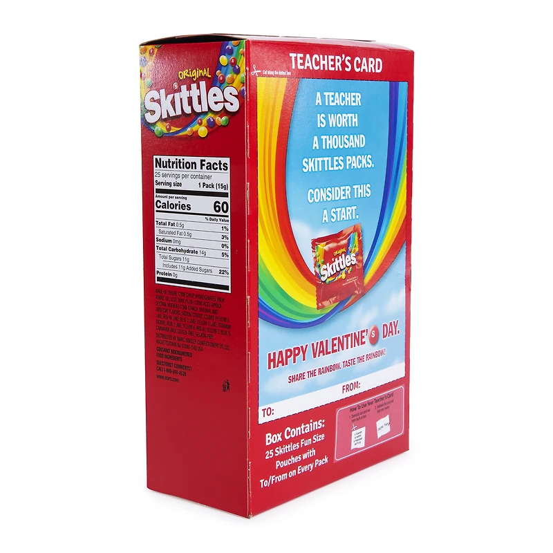 valentine's day skittles® candy exchange packs 24-count