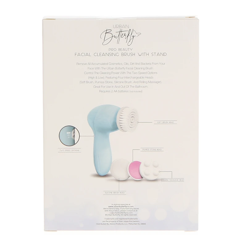 pro beauty electronic facial cleansing brush