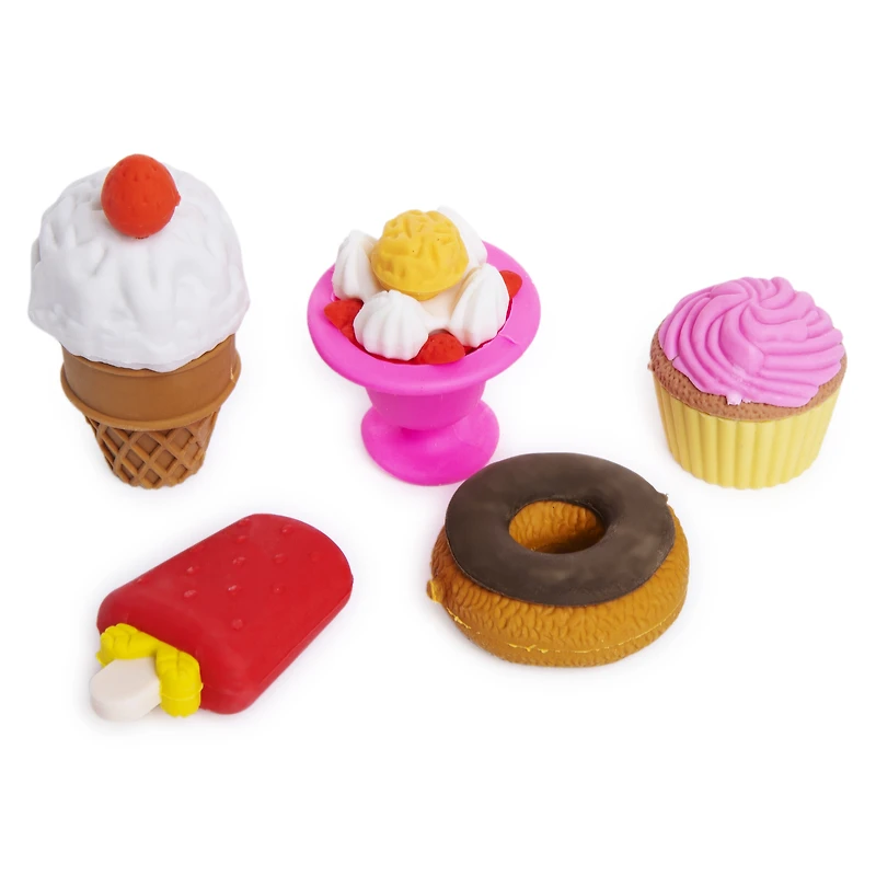 Premiere® 3D Sweets Erasers 5-Pack