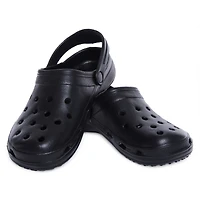 Ladies Black Gator Clogs