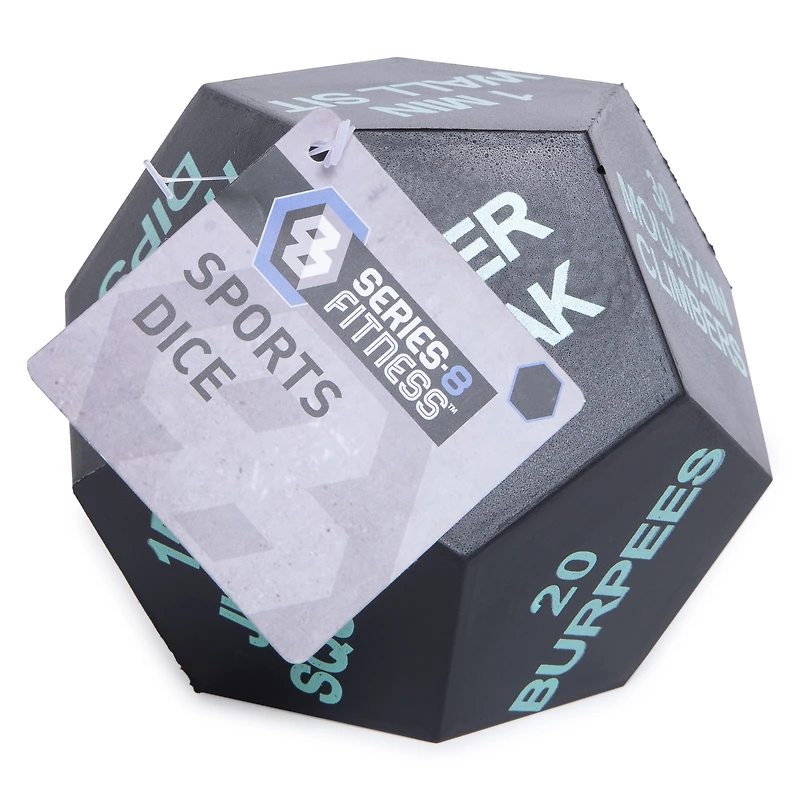 series-8 fitness™ 12-sided exercise dice