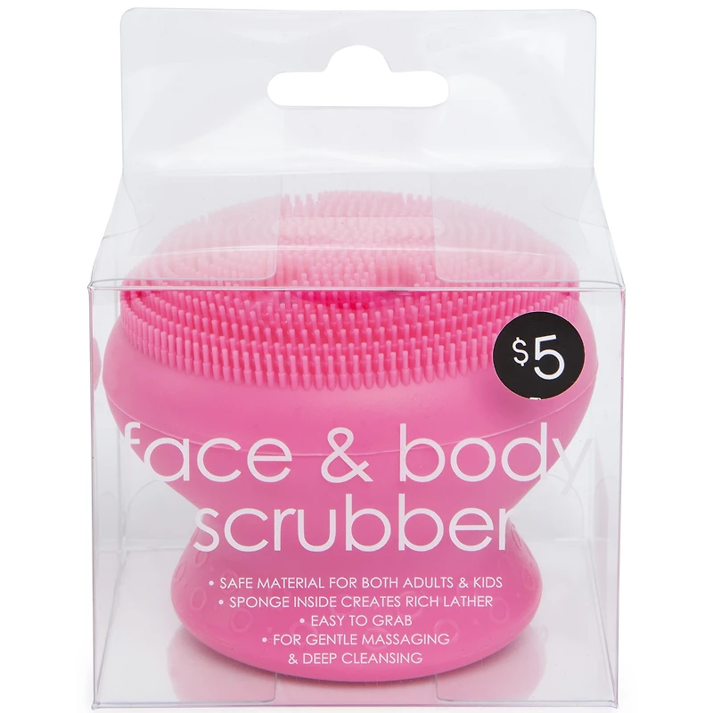 Silicone Face & Body Scrubber