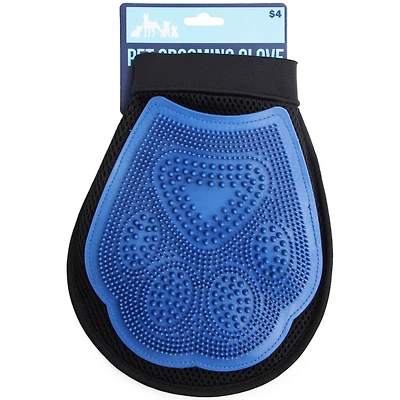 dual-sided pet grooming glove