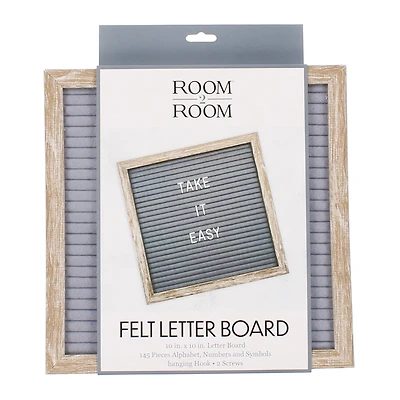 Cafe Letter Board, Gray 10in X 10in