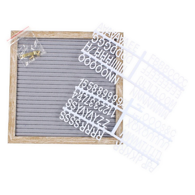 Cafe Letter Board, Gray 10in X 10in