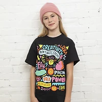 Andrea Pippins Exclusive 'Don'T Hate, Create.' Art Graphic Tee
