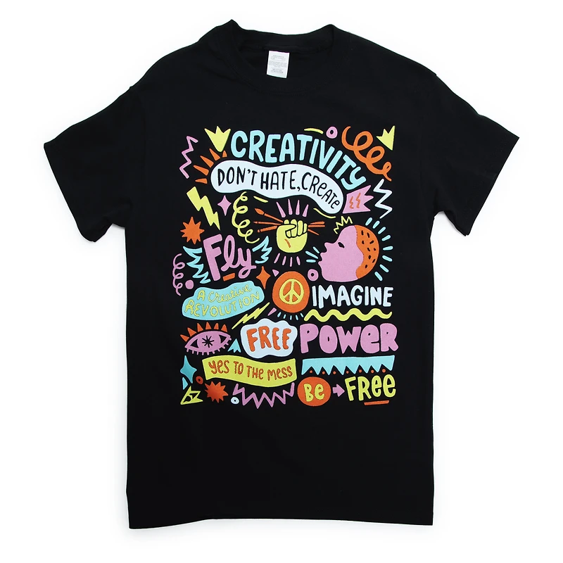 Andrea Pippins Exclusive 'Don'T Hate, Create.' Art Graphic Tee