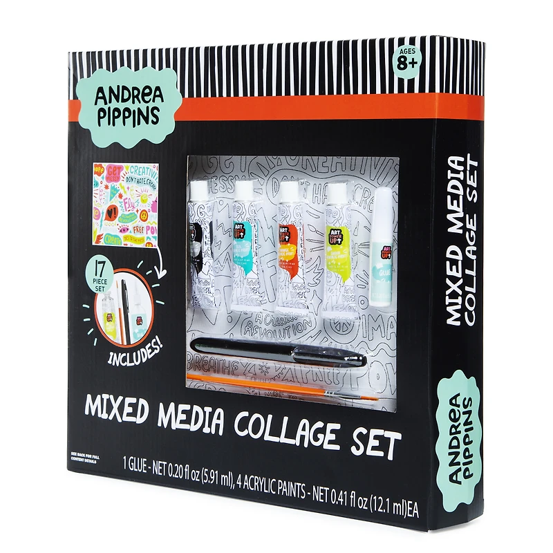 Andrea Pippins Exclusive Mixed Media Collage Set 17-Piece