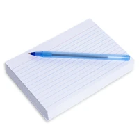 100 Ruled index Cards 4in X 6in
