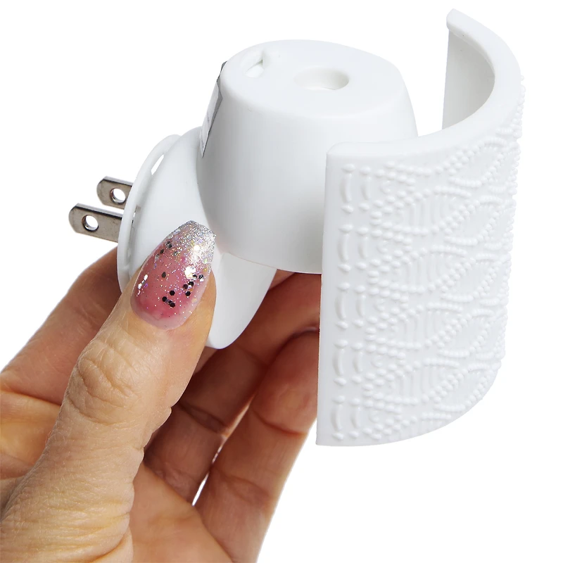 Plug-in Air Freshener Aroma Oil Warmer - White