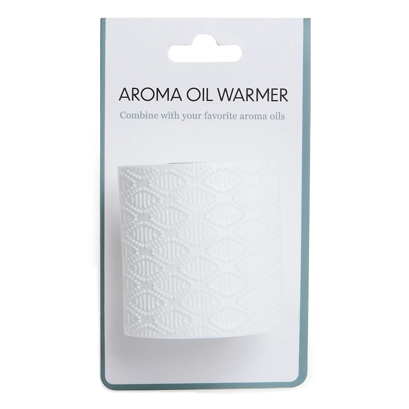 Plug-in Air Freshener Aroma Oil Warmer - White