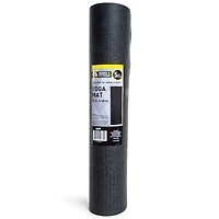 series-8 fitness™ 5mm thick black yoga mat 24in x 68in
