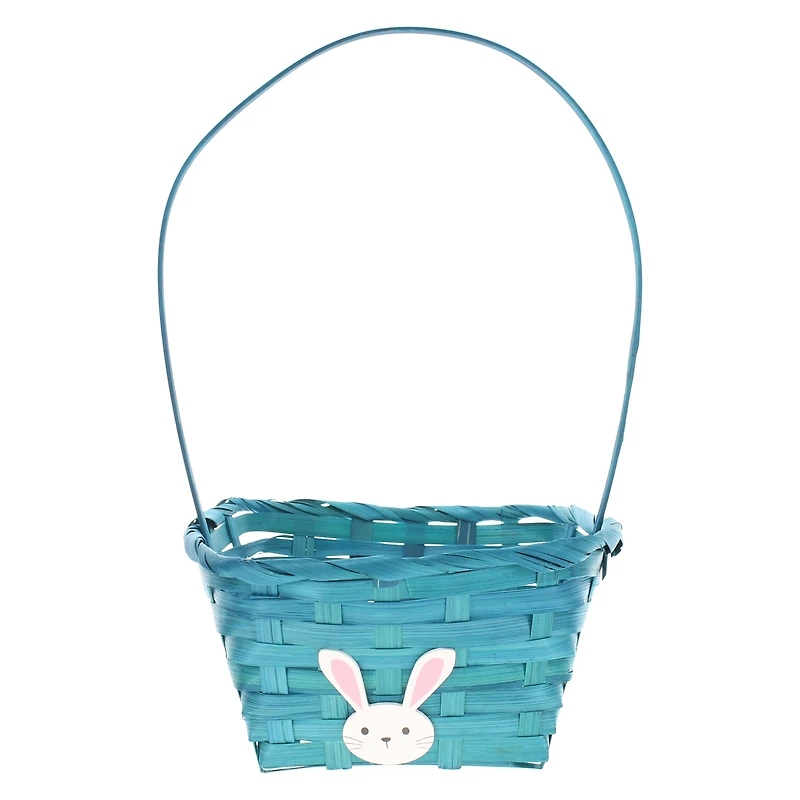 Mini Bamboo Easter Basket 8in Square