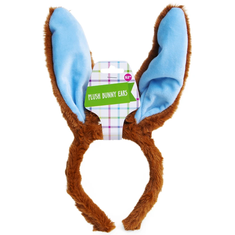 Plush Easter Bunny Ears Headband