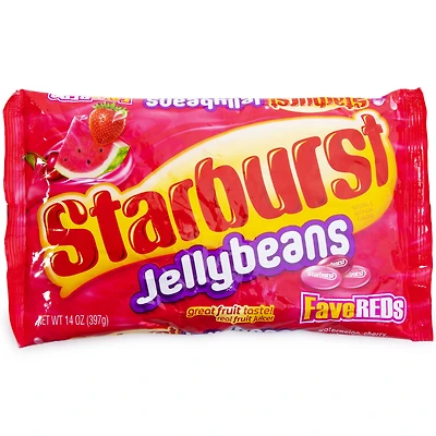 starburst® fave reds™ jelly beans 14oz bag