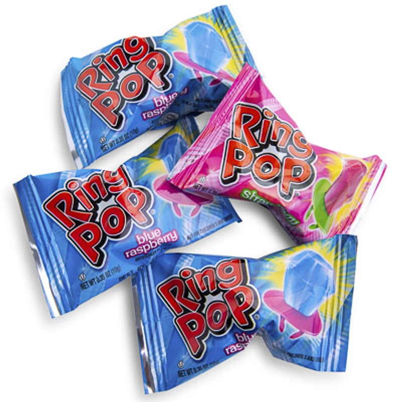 easter ring pop® candy lollipops 4-count bag