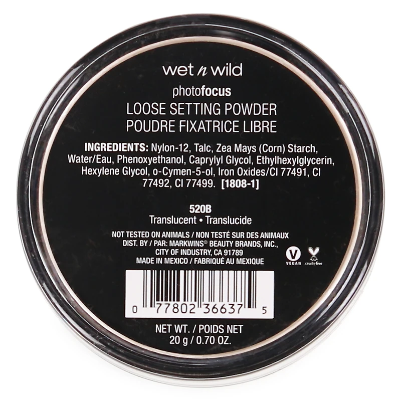 Wet N Wild® Photo Focus™ Loose Setting Powder - Translucent