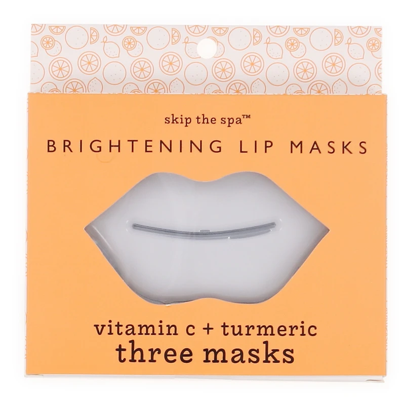Vitamin C + Turmeric Brightening Lip Masks 3-Count