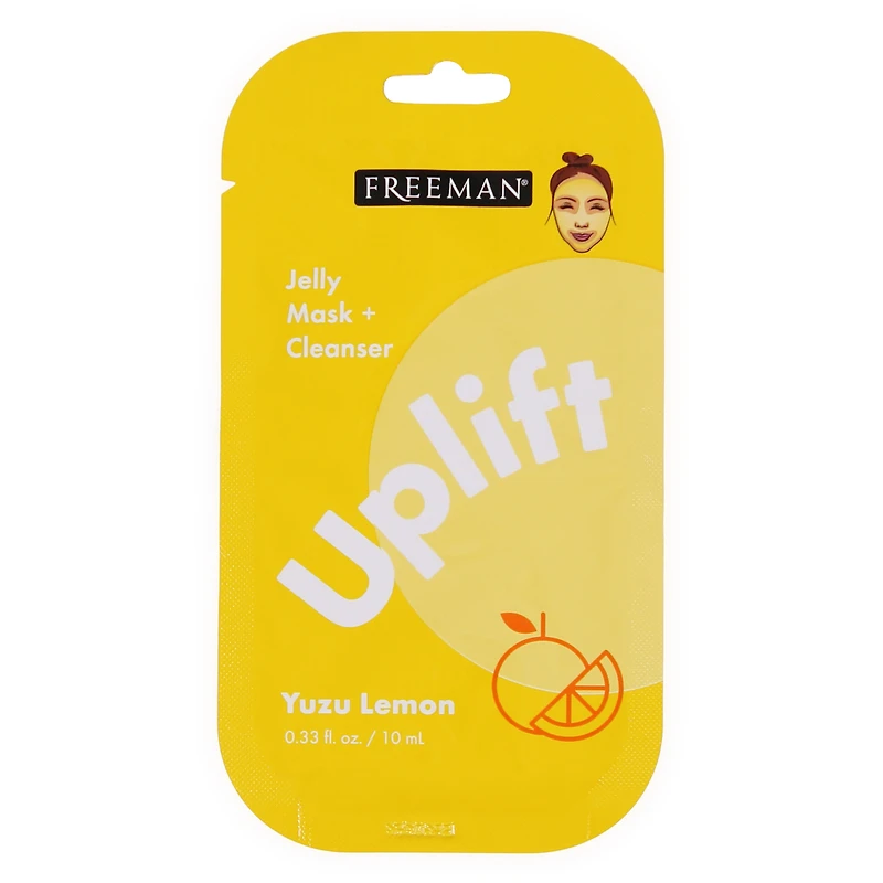 Freeman® Jelly Mask + Cleanser Uplift Yuzu Lemon 0.33oz