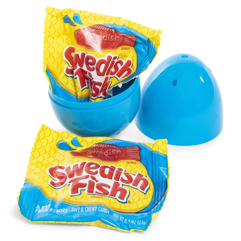 swedish fish® mini candy filled easter egg