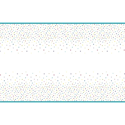 Rainbow Balloon Birthday Plastic Tablecloth 54in X 84in