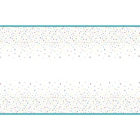 Rainbow Balloon Birthday Plastic Tablecloth 54in X 84in