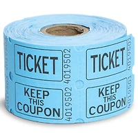 Double Raffle Ticket Roll 500-Count