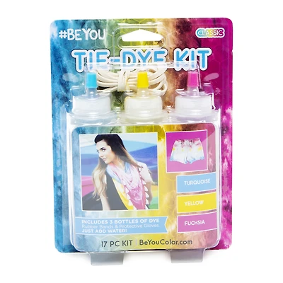 Tie Dye Kit W/ 3 Colors (17-Piece Set)