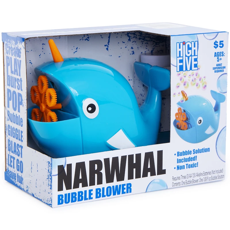 Narwhal Bubble Machine
