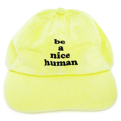 Juniors 'Be A Nice Human' Baseball Cap