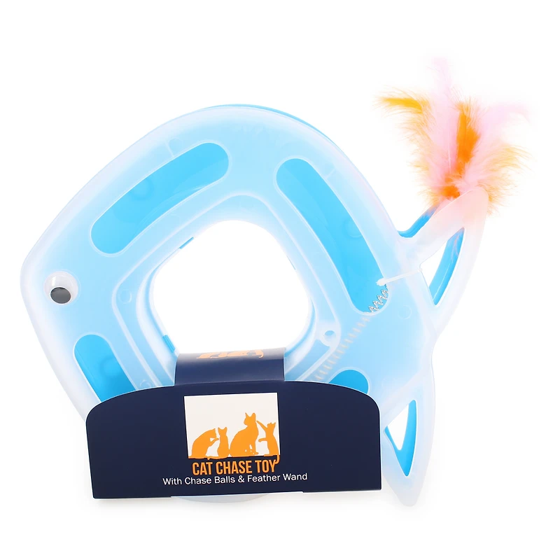 Feather & Chase Cat Toy 12in