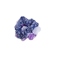 Floral & Velvet Scrunchies 3-Pack