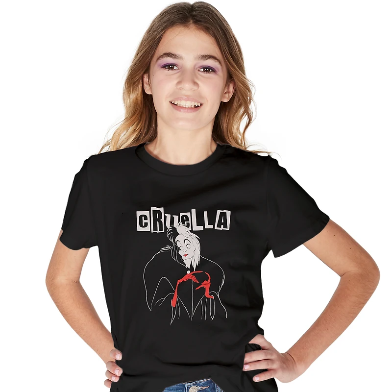 Juniors Cruella Graphic Tee