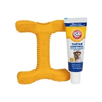 Arm & Hammer® Ez Clean 360 Dental Tool & Toothpaste For Small Dogs