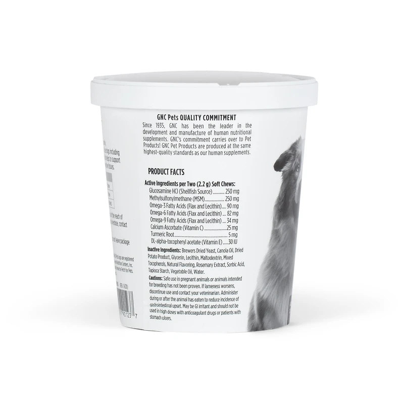 Gnc® Pet Wellness Essentials Hip & Joint Soft Chews For Dogs 60-Count