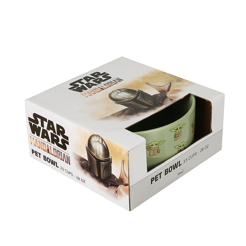 Star Wars® The Mandalorian™ 'Meal Time' Pet Bowl 6 in