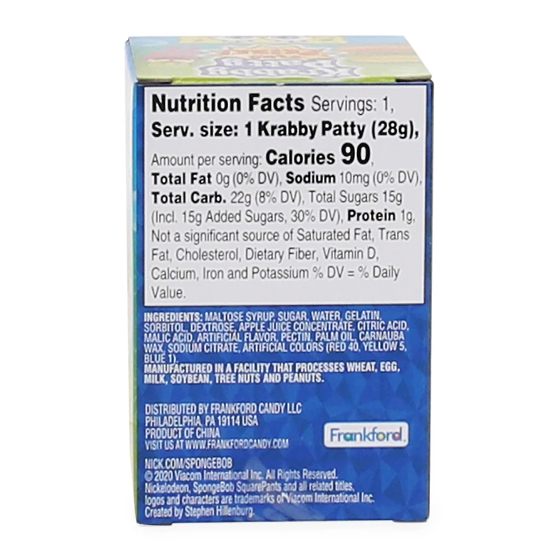 Spongebob Squarepants™ Krabby Patty Plus Prize 1oz