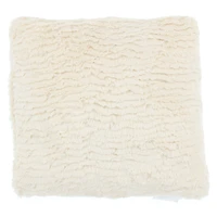 luxe collection textured throw pillow 16in