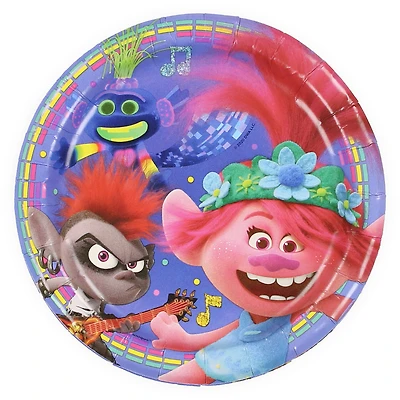 Trolls™ World Tour 7in Paper Plates 8-Count