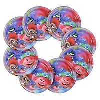 Trolls™ World Tour 7in Paper Plates 8-Count
