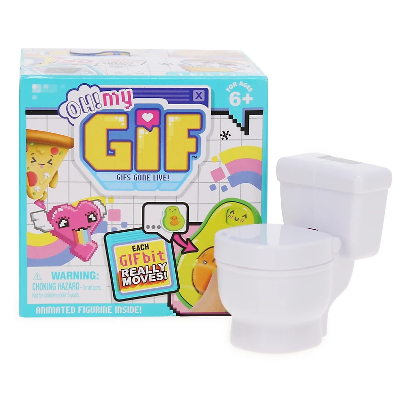 Oh! My Gif™ Gifbit Animated Figure 1-Bit Pack Blind Bag