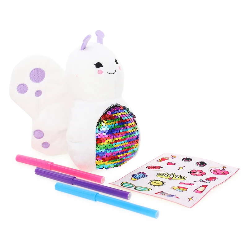 Doodle Belly Buddies Weighted Plush Toy 7.5in