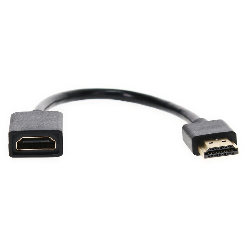 Hdmi Adapter 6in Male-To-Female Extension Cable
