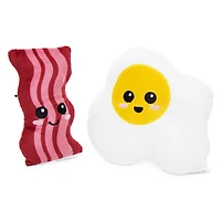 Breakfast Buddies Plush Squeaky Pet Toy 2-Pack