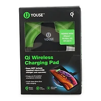 wireless charging pad, charging, 2.4 amp pad for android phone, galaxy cheap pad;qi-enabled pad;charger;phone charger;wireless phone charger;travel charger