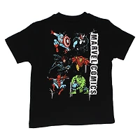 kid's marvel® characters graphic tee