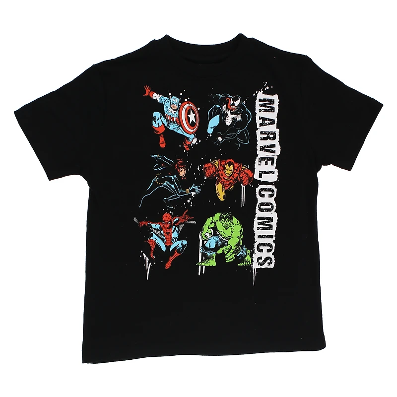 kid's marvel® characters graphic tee