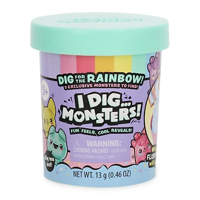 I Dig...Monsters™ Fluffy Scoop Mini Tub Blind Bag