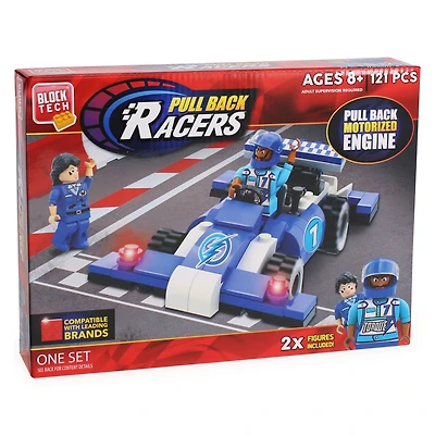 block tech® pull-back racers 121-piece set
